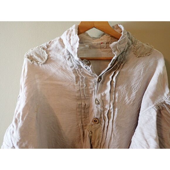 Theater Ware Costume Milwaukee Repertory Theater Blouse Boho Large Handmade - Picture 6 of 11